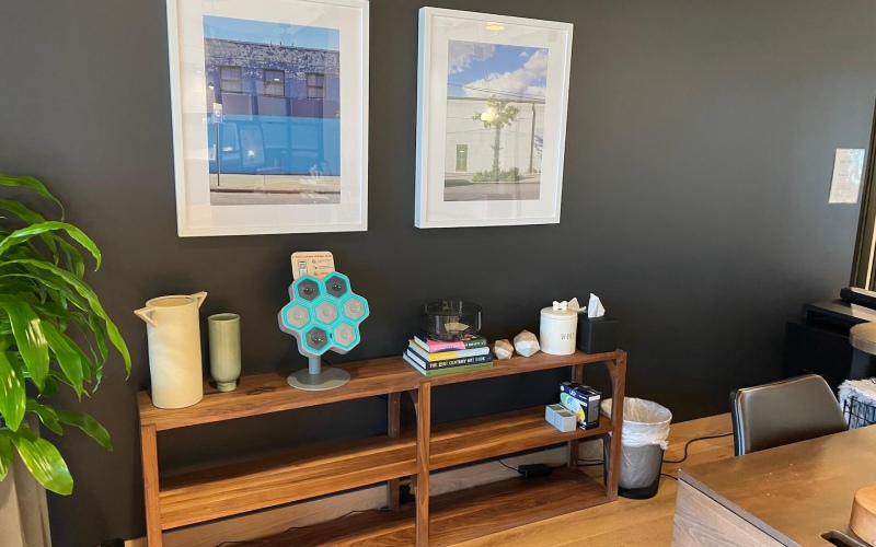 Phone charging stations