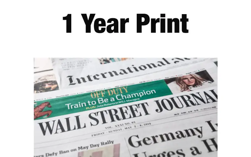 WSJ subscription deals