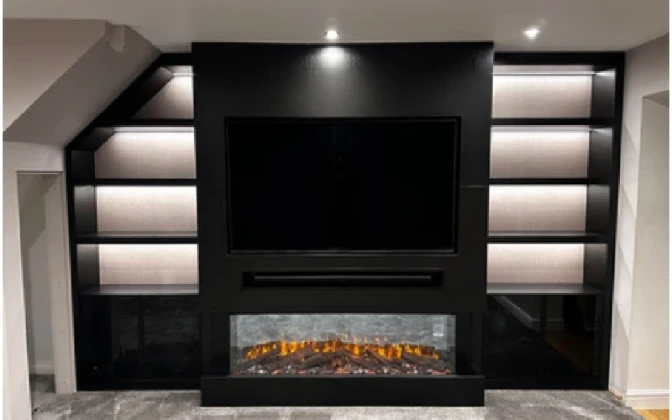 Elevate Home Entertainment Discover The Bespoke Media Wall