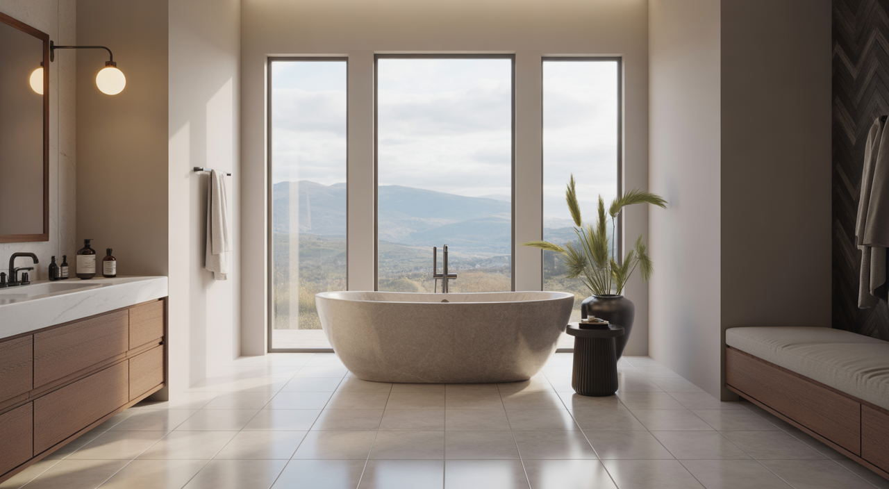 Luxury bathroom renovation in Dee Why