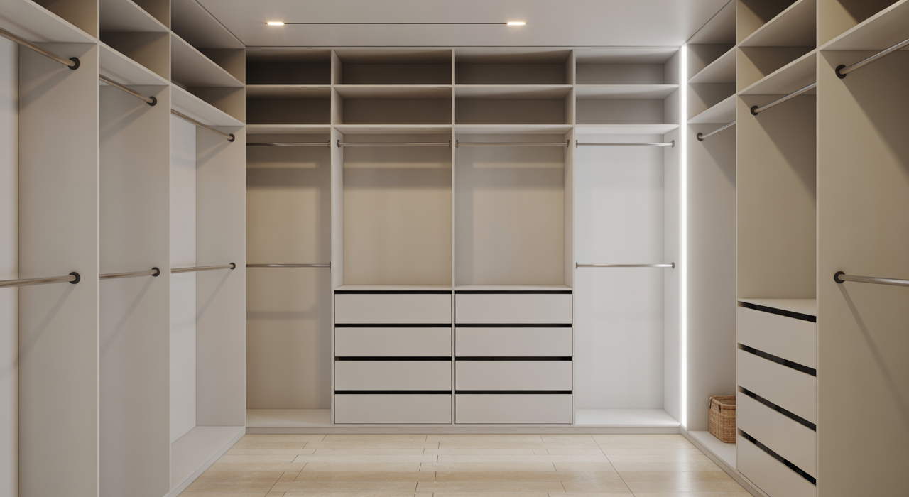What should Indian investors know before planning walk in wardrobes at home?